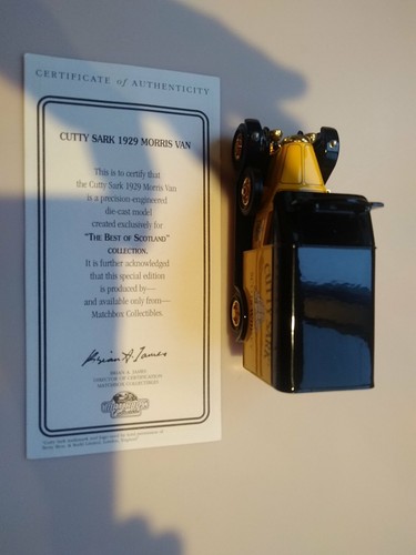 Matchbox Collectable Cutty Sark 1929 Morris Light Van w/ Certificate - w/Box - Picture 5 of 12