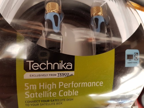 Technika 5m High Performance Satellite Cable TKCCS5SS13 Gold Connectors - Sealed - 第 5/5 張圖片