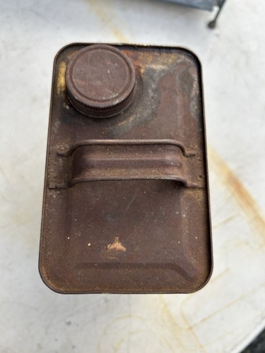 Vintage Man O’War Ultra Spar Marine Varnish 1 Gallon Metal Can Empty Mancave - Bild 8 von 9