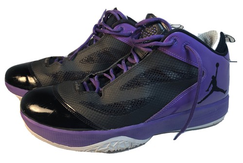 Nike Jordan Q Flight 2011 Purple 454486-003 45.5 Men 11.5 M | eBay