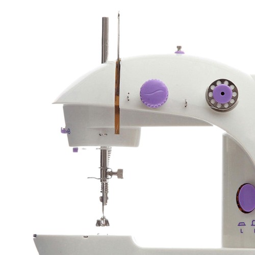 Electric Sewing Machine Small Sewing Machine Crafting Mending Overlock Portable - Picture 4 of 7