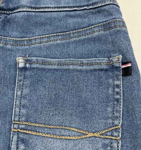 Tommy Hilfiger Jeans With Cut Knee Knee Design Adjustable Waist Band Size 10 - Picture 4 of 5