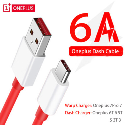 Original Oneplus 7 Pro Datenkabel USB Typ C Schnell Ladekabel Für 5 5T 6 6T 7T 8