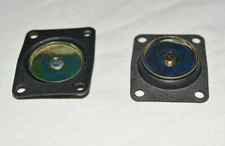 (Pair) 30cc Accelerator Pump Diaphragm Rubber Gasoline & Race Gas Fits: Holley