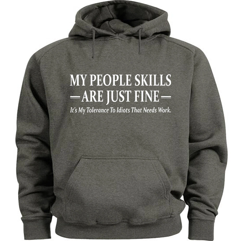 Funny Saying Hoodie Mens Hooded Sweatshirt Gifts for Men