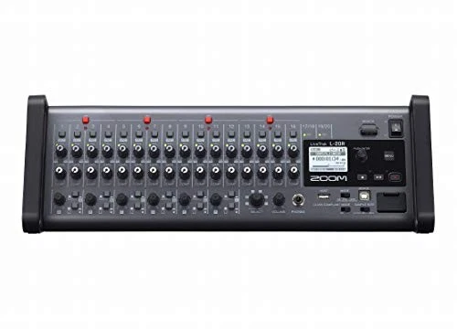 ZOOM L-20R Digital Mixer Recorder Rack-mounted 16 mono channels 2 stereo - Image 2 of 4