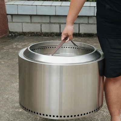 Feuerstelle Griff Greifer Tragen Camping Ausrüstung für Terrasse Kamin Hinterhof