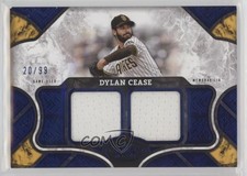 2025 Topps Tier One Tier One Relics Blue Dual 20/99 Dylan Cease #T1R-DC 1ny5