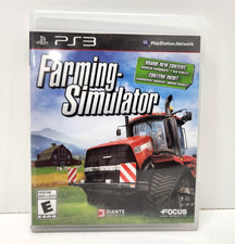 PS3 Farming Simulator Sony PlayStation Game with Manual
