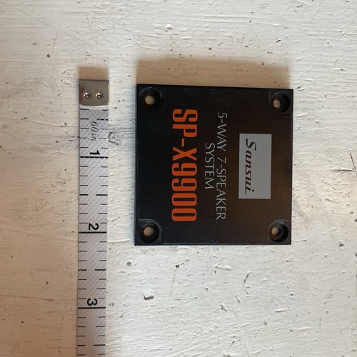 Sansui SP-X9900 Speaker Emblem - Picture 4 of 4