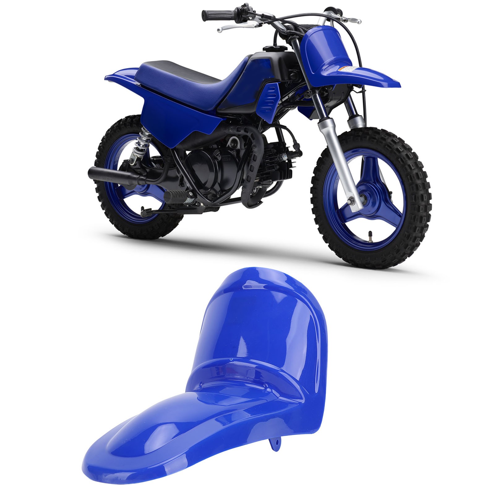 Motorcycle Front Mud Guard Shockproof Front Mud Flap Guard Fairing Mudguard Cove