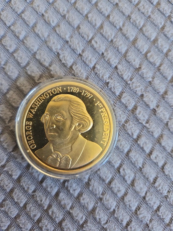 American Mint The Greatest American Presidents 1789-1797 George Washington Coin