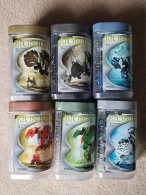 LEGO Bionicle Bohrok Complete Set 8560 8561 8562 8563 8564 8565 Swarm Krana Cans
