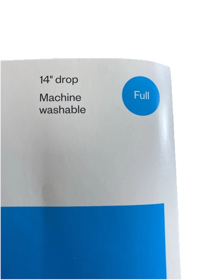 Falda de cama completa gris - Room Essentials™ Foto 2 de 4