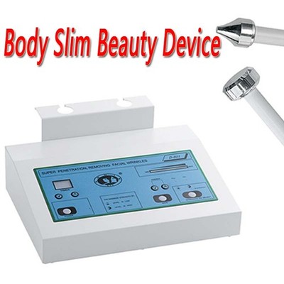 Dual probe import device with two types of probes for the eyes and face