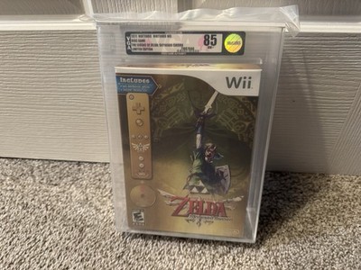 THE LEGEND OF ZELDA SKYWARD SWORD Wii Bundle VGA Graded 85 NM+ Not CGC Or WATA
