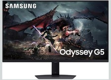Samsung 32" Odyssey G50D QHD Fast IPS 180Hz 1ms DisplayHDR G-Sync Gaming Monitor