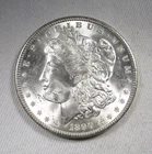 1890 Silver Morgan Dollar CH UNC Coin AN361