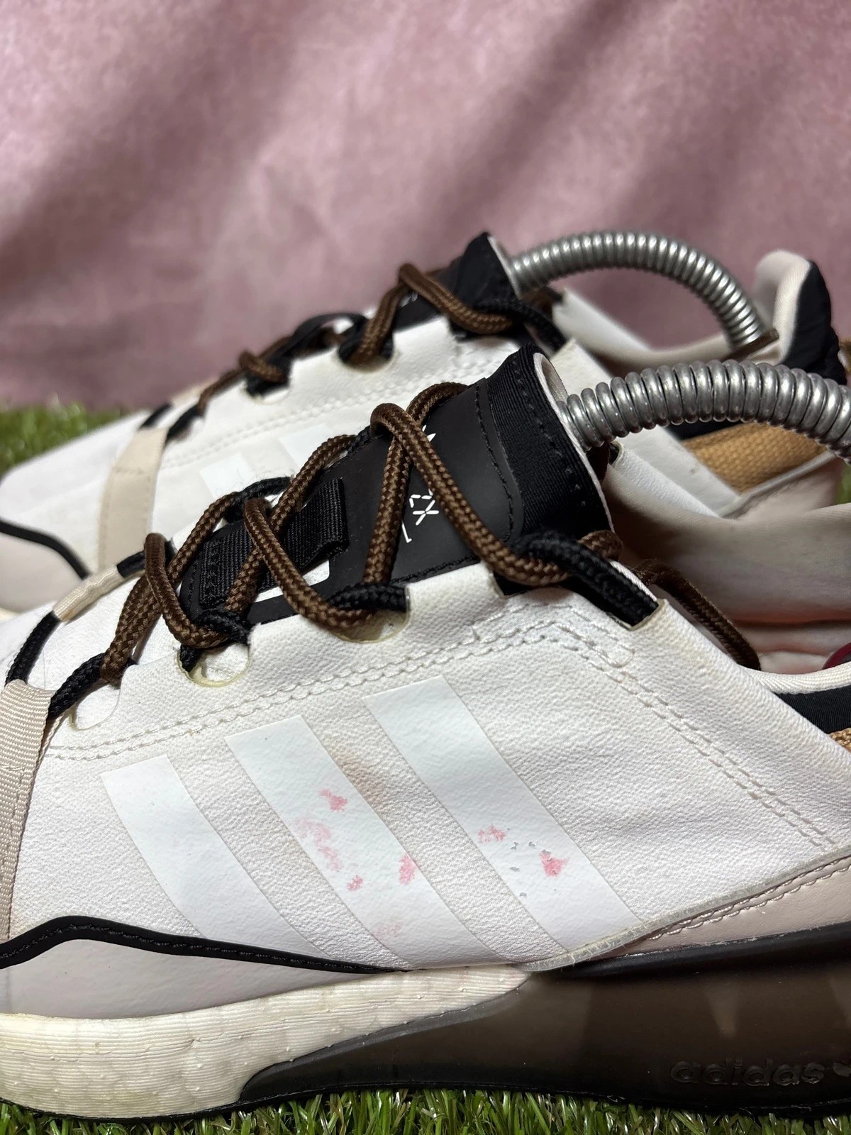 Adidas ZX 2K Boost Pure Trainers uk size 5 image 4