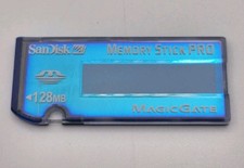 SanDisk Memory Stick Pro Magic Gate 128MB SDMSV-128 Genuine Camera Memory Card