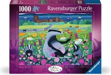Meadow Mischief 1000-Piece Forest Animal Puzzle