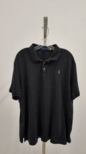 Polo Ralph Lauren Charcoal Heather Grey Classic Fit Polo Multi-Color Pony Men's