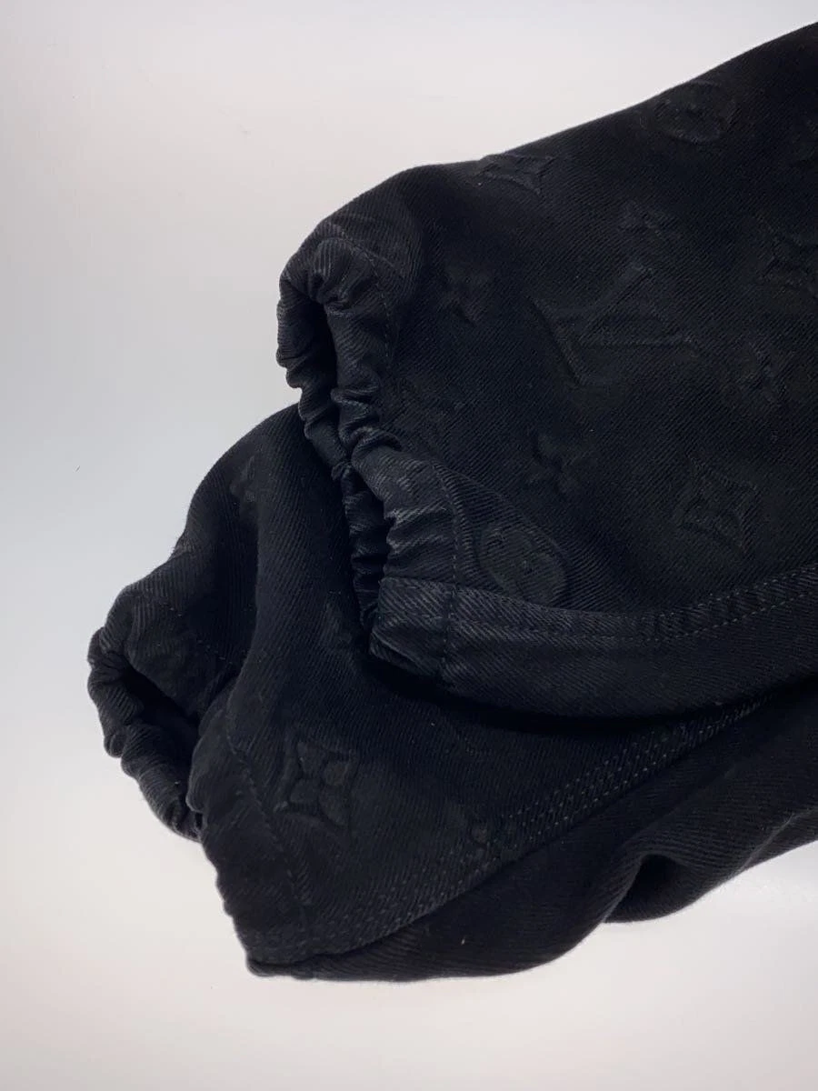 LOUIS VUITTON（LV） LOUIS VUITTON FELPA CON CAPPUCCIO ZIP 48 COTONE Nero RM222M OK4 HNA10W Usata