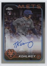 2024 Topps Chrome Rookie Auto Refractor 67/499 Taylor Kohlwey #RA-TK Auto 0z6e