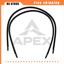 2pcs Lhrh Roof Molding For 1992-1995 Honda Civic 74306-sr3-003 74316-sr3-003