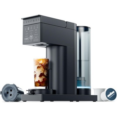 Chefman Caffeinator: K-Cup/Grounds Single Serve, Iced Coffee & Strength Settings