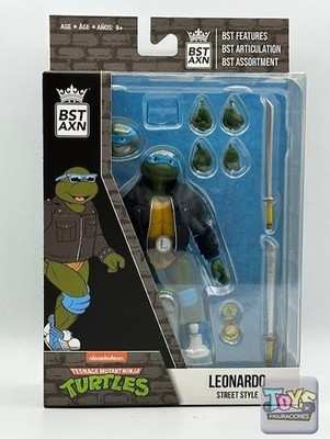 TMNT BST AXN Leonardo Street Style Action Figure The Loyal Subjects New Sealed