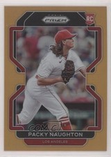 2022 Panini Prizm Tier III Neon Orange Prizm 24/100 Packy Naughton #265 9pa