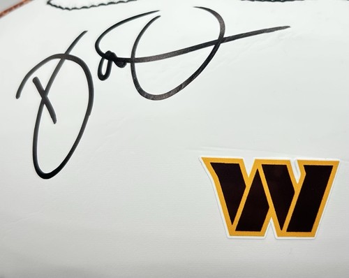Dan Quinn Signed Washington Commanders White Panel Autographed Football PSA/DNA - Picture 2 of 3