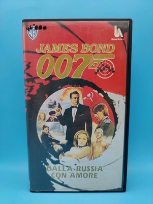 VHS JAMES BOND 007 AUS RUSSLAND MIT LIEBE 1987 Sean Connery WARNER Bros