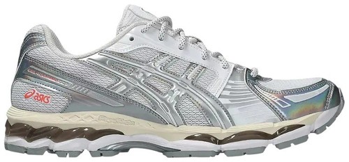 ASICS GEL-KAYANO 12.1 1203A996 100 White Pure Silver Men Walking 