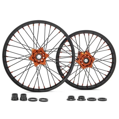 21"/18" CNC Machined Wheel Set For Stark Varg Alpha 80HP Standard 60HP All Year - image 1 of 4