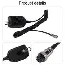 HM 36 8 Pin Microphone for ICOM IC718 IC765 IC761 IC7200 IC7600 Mobile Radio