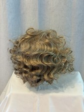 Hivision Costume Curly Blonde Bob Wig 