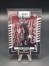 BIJAN ROBINSON #106 2023 PANINI ABSOLUTE FALCONS RC GREEN