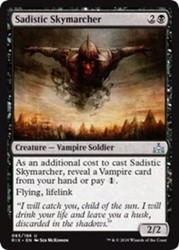 Sadistic Skymarcher #85 Rivals of Ixalan