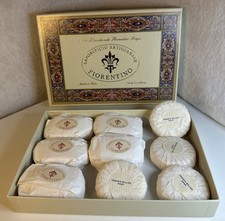 Soap Lot 5 Saponificio Artigianale Fiorentino And 4 French Milled New With Box
