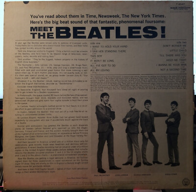 h*i様 ビートルズ MEET THE BEATLES US 5inch 3 3 The Beatles – Meet The Beatles! – Vinyl (LP, Album + 2 more), 1969