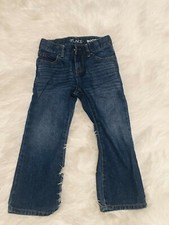 Boys The Childrens Place Bootcut Jeans Size 4y Adjustable Waist