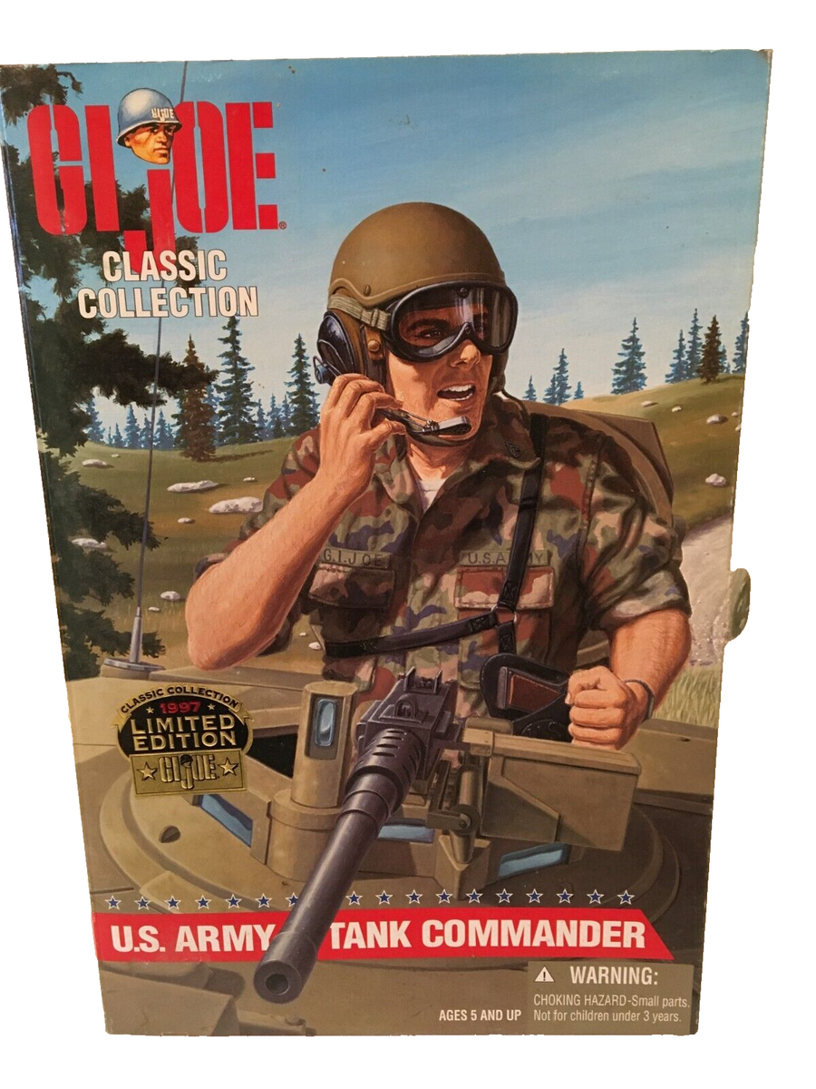 ミリタリー GI JOE 1997 U.S. ARMY TANK COMMANDER Gi Joe Figure U.s. Army Tank Commander Classic Collection