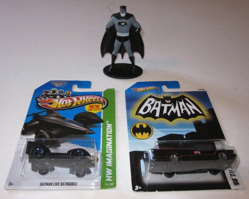 Figura de 2 Hot Wheels Batmóvil + Batman - Imagen 2 de 4