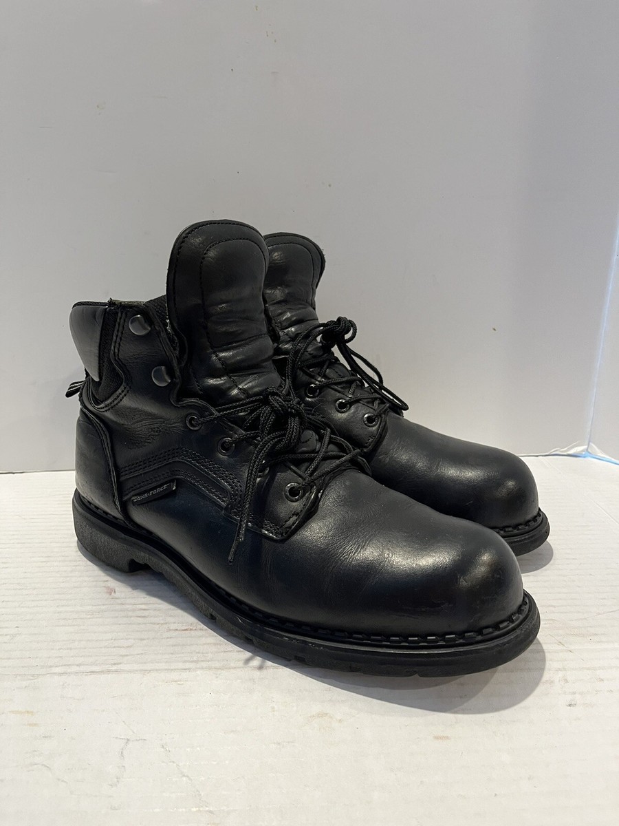 Red Wing ASTM F 2892-11 EH Black Leather Boots Made In USA  display picture 1