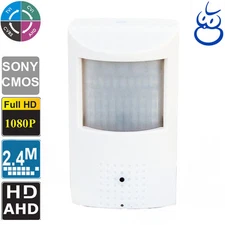 HD-AHD,TVI,CVI 4-IN-1 Spy Motion Detector  2.4MP 1080P  With Build-in Audio
