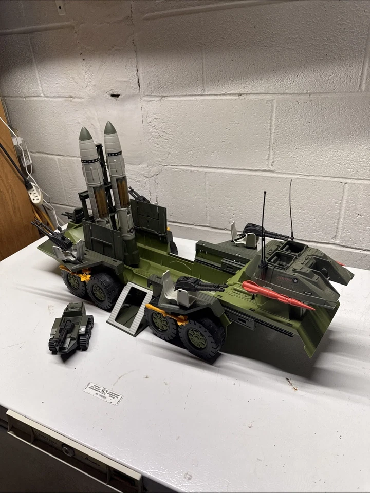 Veículo Hasbro Vintage 1988 G I Joe Rolling Thunder Quase Completo - Imagem 3 de 4