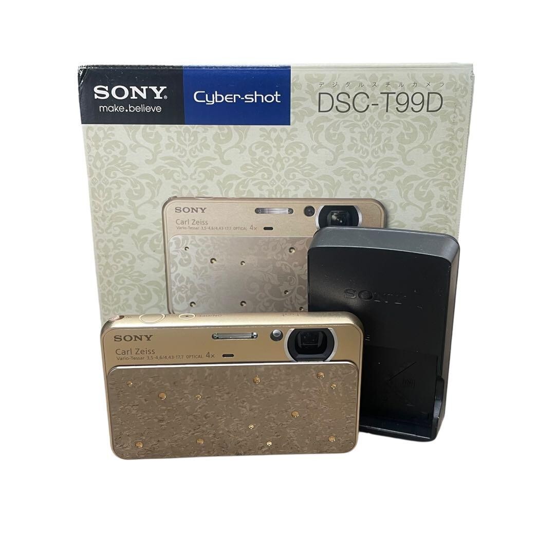 【美品】SONY Cyber-shot DSC-T99D ゴールド　動作確認済 SONY Cyber Shot DSC-T99D Gold Japanese only 198 | eBay