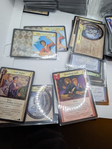 Harry Potter TCG Card - Large Lot - 400-500 Cards - All Sleeved - Picture 7 of 11